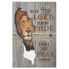 The Lord Is On My Side Frame Canvas All Size