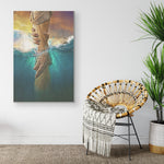 Two Hand Frame Canvas All Size