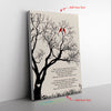 Van Morrison Have I Told You Lately Lyric Tree Bird Frame Canvas All Size