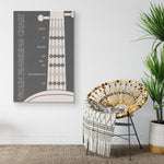 Violin Fingering Chart Frame Canvas All Size