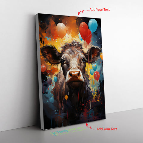 Wagyu Cow Price Dairy Cow With A Christmaseme Inspired Bye W Canvas Full Size
