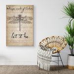 Whisper Words Wisdom Let It Be Frame Canvas All Size