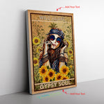 Wild Heart Gypsy Soul Frame Canvas All Size