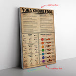 Yoga - Yoga Canvas Knowledge Canvas Wall All Size