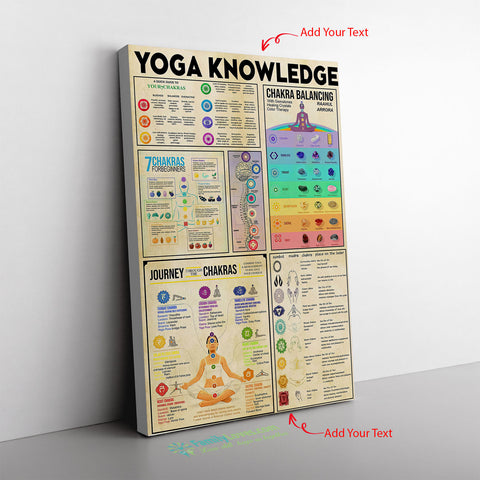 Yoga Balancing Know Canvas Wall All Size