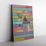 You Are Peerson You Will Always Be My Person Frame Canvas All Size