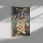 You Are Unique Enough Frame Canvas All Size