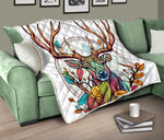 Deer Hunting Quilt Twin Queen King Size 25