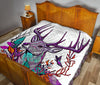 Deer Hunting Quilt Twin Queen King Size 26