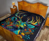 Deer Hunting With Full Horn Quilt Twin Queen King Size 99