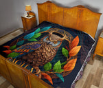 Native American Owl Quilt Twin Queen King Size 90