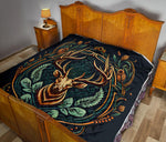 Hunting Deer Quilt Twin Queen King Size 71