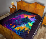 Wolf Quilt Twin Queen King Size 143