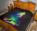 Wolf Color New Quilt Twin Queen King Size 144