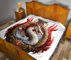 Dragon 3D Quilt Twin Queen King Size 44