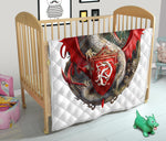 Dragon 3D Quilt Twin Queen King Size 42