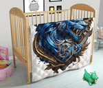 Dragon 3D Quilt Twin Queen King Size 47