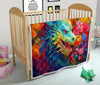 Dragon In Final Fantasy Quilt Twin Queen King Size 100