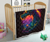 Dragon Colorful Quilt Twin Queen King Size 50