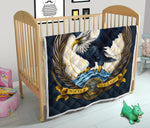 Eagle On Anchor Quilt Twin Queen King Size 58