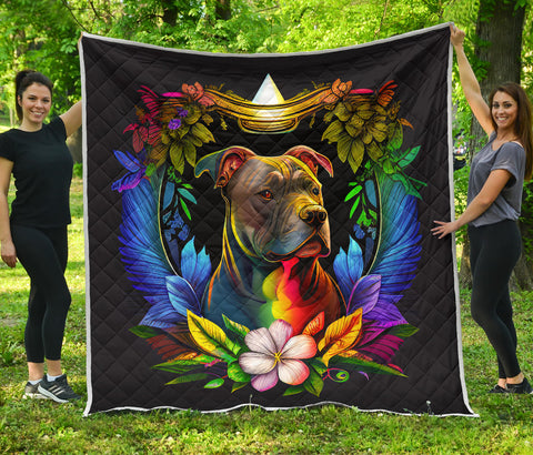 Pitbull Royal Quilt Twin Queen King Size 120