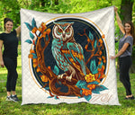 Native American Owl Quilt Twin Queen King Size 91