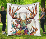 Deer Hunting Quilt Twin Queen King Size 25