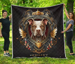 Pitbull Royal Quilt Twin Queen King Size 119