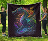 Dragon Upscale Quilt Twin Queen King Size 54