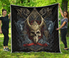 Skull Viking Quilt Twin Queen King Size 133