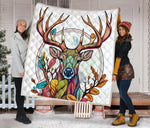 Deer Hunting Quilt Twin Queen King Size 25