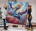The Flying Dragon Quilt Twin Queen King Size 104