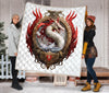 Dragon 3D Quilt Twin Queen King Size 44