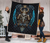 Skull Viking Quilt Twin Queen King Size 137