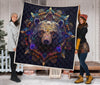 Bear Mandala Native American Quilt Twin Queen King Size 14