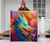 Dragon In Final Fantasy Quilt Twin Queen King Size 100