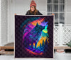 Wolf Quilt Twin Queen King Size 143
