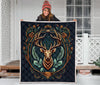 Hunting Deer Quilt Twin Queen King Size 71