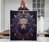 Bear Mandala Native American Quilt Twin Queen King Size 14