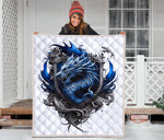 Dragon 3D Quilt Twin Queen King Size 43