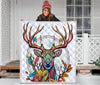 Deer Hunting Quilt Twin Queen King Size 25