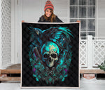 Skull 3D Quilt Twin Queen King Size 128