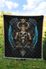 Skull Viking Quilt Twin Queen King Size 137