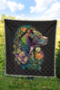 Pitbull Flower Quilt Twin Queen King Size 118