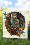 Native American Owl Quilt Twin Queen King Size 91