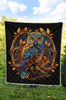 Owl Mandala Quilt Twin Queen King Size 105