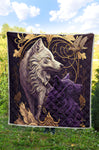 Black And White Wolf Quilt Twin Queen King Size 17