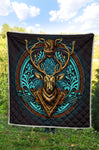 quiltHunting Deer Quilt Twin Queen King Size 70
