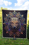 Bear Mandala Native American Quilt Twin Queen King Size 15