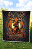 Deer Hunting Quilt Twin Queen King Size 22